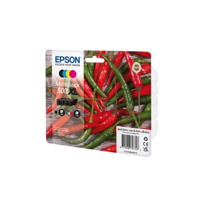 5. Epson 503XL Ink Cartridge 4 pcs Original High (XL) Yield Black, Cyan, Magenta, Yellow