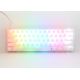 5. Ducky One 3 Mini Gaming Keyboard USB White