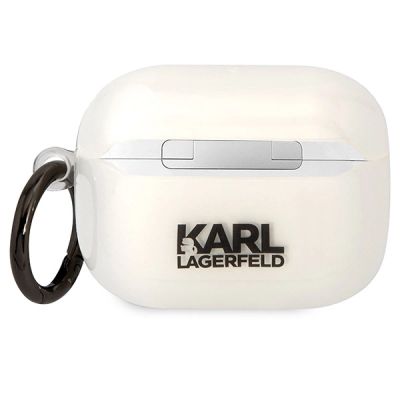 2. Karl Lagerfeld KLAPHNIKTCT AirPods Pro cover transparent Karl`s Head