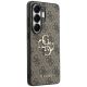 4. Guess 4G Big Metal Logo Case for Samsung Galaxy S26 Ultra - Brown