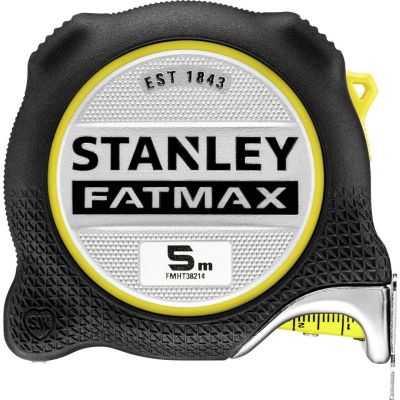 11. Stanley FMHT38214-0 5m Tape Measure Black, Yellow
