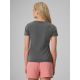 2. Women's slim T-shirt with print 4F 4FRAW26TTSHF4373-24S