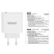 8. SAVIO LA-14 20W POWER DELIVERY 3.0 WALL CHARGER, WHITE
