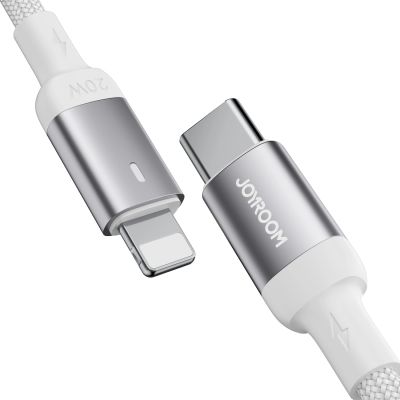 8. Joyroom Extraordinary Series A10 Lightning / USB-C PD 20W cable 1.2 m - white