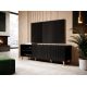 6. TV cabinet PAFOS 150x40x52 black matt