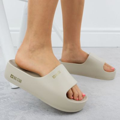 6. Big Star W Platform Flip-Flops SS274722 INT2155B