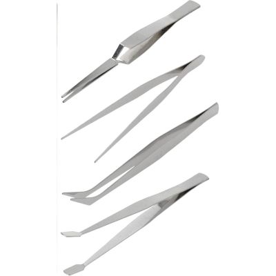 8. Tweezers set 4 pcs FX Tools