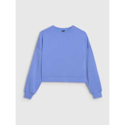 7. Women's sweatshirt with open zipper and modal 4F 4FWSS25TSWSF1576-33S