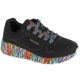 Skechers Uno Lite – Subtle Love 314088L-BKMT Black, Size 31
