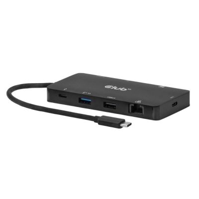 4. Club3D USB-C 9in1-HUB >2xHDMI/2xUSB/USB-C/LAN 4K60Hz PD100W retail