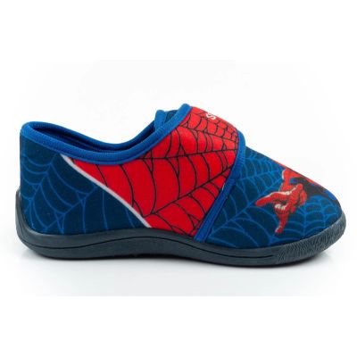 4. Leomil children's shoes Spiderman slippers with Velcro for kindergarten
