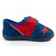 4. Leomil children's shoes Spiderman slippers with Velcro for kindergarten