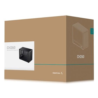 13. DeepCool CH260 Micro Tower Black