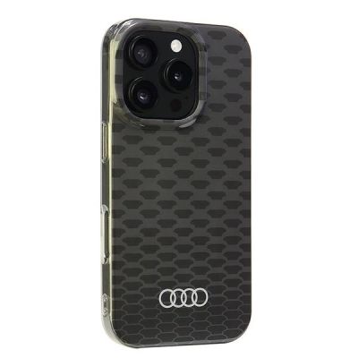 2. Audi IML Stitching Pattern MagSafe iPhone 16 Pro 6.3" black/black hardcase AU-IMLMIP16P-Q5/D3-BK