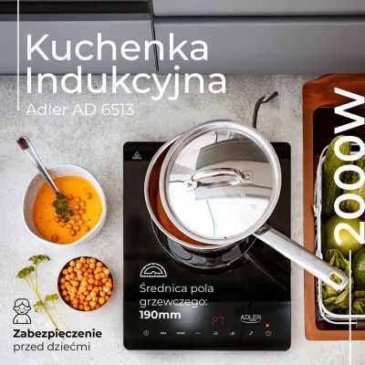 11. ADLER AD 6513 induction cooker