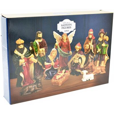 5. NATIVITY FIGURES 11 PCS 10 CM