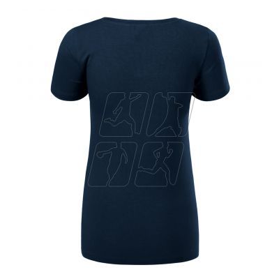 3. Malfini Action V-neck T-shirt W MLI-70102 navy blue