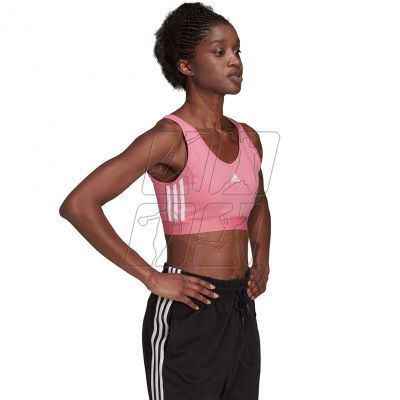 2. Adidas Essentials 3-Stripes sports bra W H10189