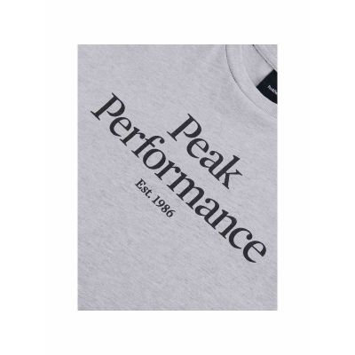 4. T-Shirt Peak Performance Jr Original Tee gray