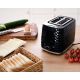 12. ELDOM TOSTER TO280C TOSTI 780 W SMOOTH ADJUSTMENT 7 POWER LEVELS BLACK