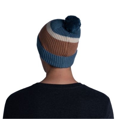 4. Buff Elon Knitted Hat 1264647421000 Blue One Size