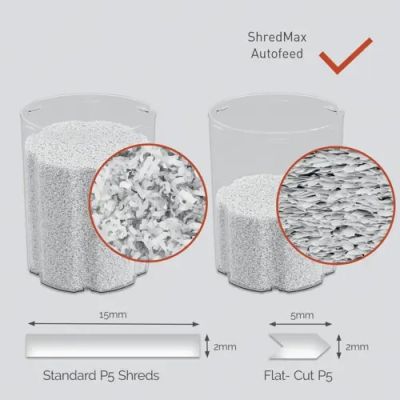 6. Rexel ShredMax AutoFeed+ 150M, P5 shredder, 150 sheets, 15 l bin