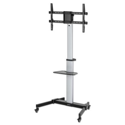 2. Manhattan 462327 TV Mount 2.18 m (86") Black, Silver