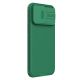 3. Nillkin CamShield Pro Magnetic Case for iPhone 15 Pro Max with Camera Protector - Green