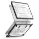 5. Tech-Protect Kevlar Pro Case for MacBook Neo 13" 2026 - Black and Clear