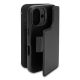 2. MagSafe Compatible Protective Leather Case for iPhone 16, Black