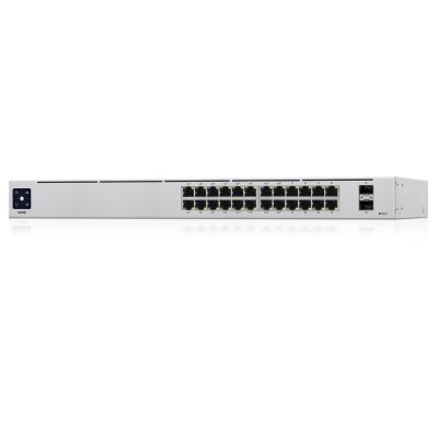 8. Switch Ubiquiti UniFi Standard 24 PoE 26p PoE (PoE+: 16;) Managed Gigabit (USW-24-POE-EU)