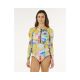 Women's wetsuit RIP CURL G-Bomb 1.5Mm Ls Fz Full Spring multicolor
