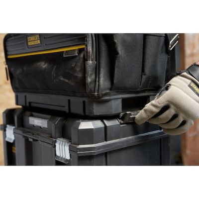 6. Stanley FATMAX FMST17627-1 Tool Case Black, Yellow Fabric