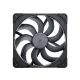 3. NOCTUA 140mm fan NF-A14x25 G2 PWM chromax black