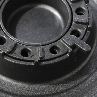 6. Grill grate for a gas camping stove with a CAST IRON burner function