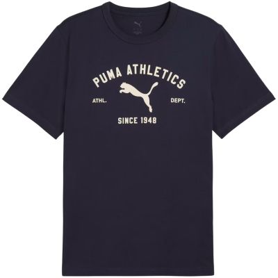 2. Men's Puma Class Graphic Tee Navy Blue 692226 16
