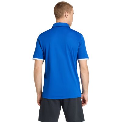 9. Men's adidas Entrada 26 Polo T-shirt blue JZ6665