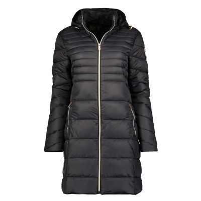 Geographical Norway BEALIZE BLACK DB LADY 093 Women's Parka (WY4739F/GN-BLACK)
