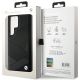 8. BMW BMHCS24L23RCGPK S24 Ultra S928 black/black hardcase Signature Leather Crossing Lines Pattern