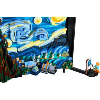 6. LEGO Ideas 21333 "The Starry Night" by Vincent van Gogh