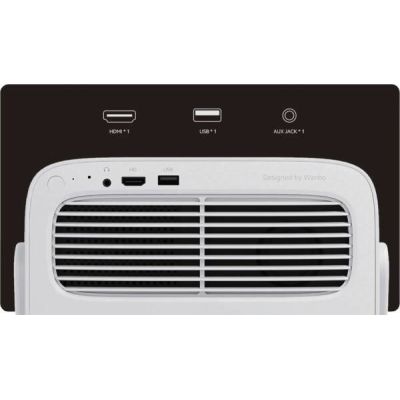 3. Wanbo Vali 1 Projector White, Full HD, 900 ANSI, Android TV 11, Gimbal
