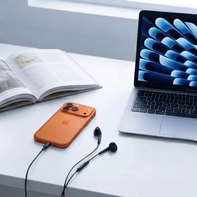 6. Tech-Protect Ultraboost Core G4 USB-C Wired Headphones - Black