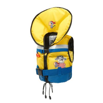2. AQUARIUS PIRAT children's life jacket yellow/blue 15-30 kg