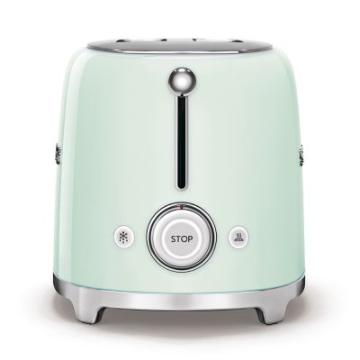4. SMEG TSF01PGEU toaster pastel green
