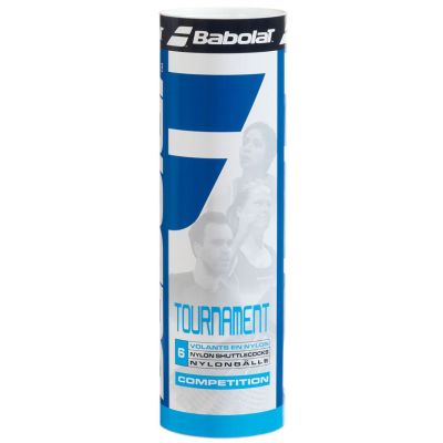 2. Babolat Tournament x6 Medium 108420 Badminton Shuttlecocks