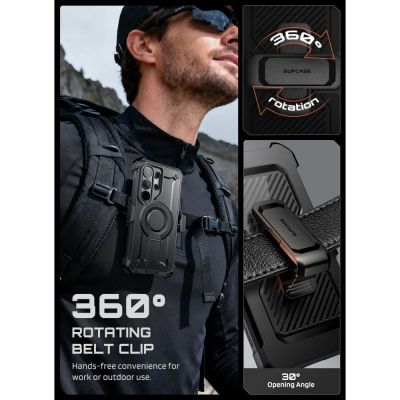 7. Supcase Unicorn Beetle Pro Mag MagSafe 2-set Case for Samsung Galaxy S26 Ultra - Black