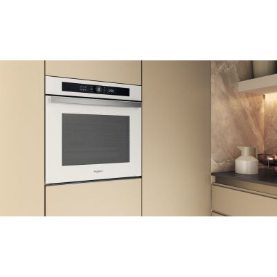 5. WHIRLPOOL WOI4S8CM1SWA built-in oven white AirFry Steam+ Catalysis SoftClosing