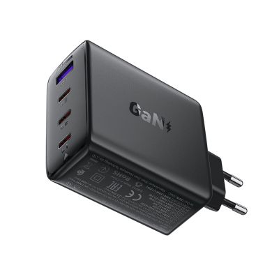 2. Acefast A94 Charger Network GaN2 USB-A / 3x USB-C PD 100W - Black
