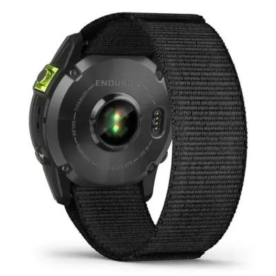 14. Garmin Enduro 2 Solar Black Carbon Gray DLC Ti Ultrafit Band 010-02754-01 Sports Watch