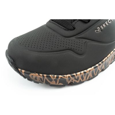 6. Skechers Uno-Loving Love women's sports sneakers fashionable black